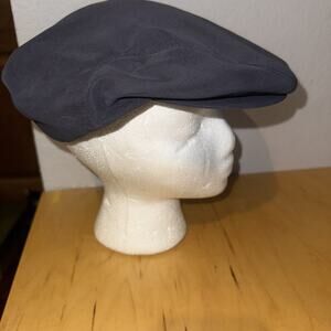 Weatherproof Newsboy Cabbie Unisex cap, SZ Large Gray with checkered lining